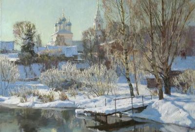 Diana Korobkin风景油画作品选 | 俄罗斯女画家 - 图画吧TUHUABA