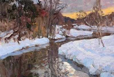 Diana Korobkin风景油画作品选 | 俄罗斯女画家 - 图画吧TUHUABA