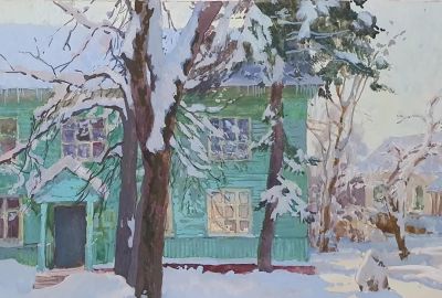 Diana Korobkin风景油画作品选 | 俄罗斯女画家 - 图画吧TUHUABA