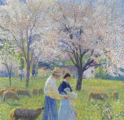 好看的亨利.马丁油画作品 - 图画吧TUHUABA