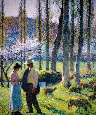 好看的亨利.马丁油画作品 - 图画吧TUHUABA