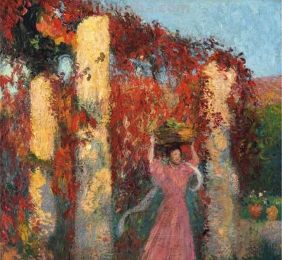 好看的亨利.马丁油画作品 - 图画吧TUHUABA