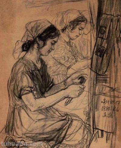 老画家的速写作品 - 今日头条