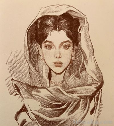 大笔触人体的造型能力，很强劲！列宾美院李敏诗速写作品 - 图画吧TUHUABA