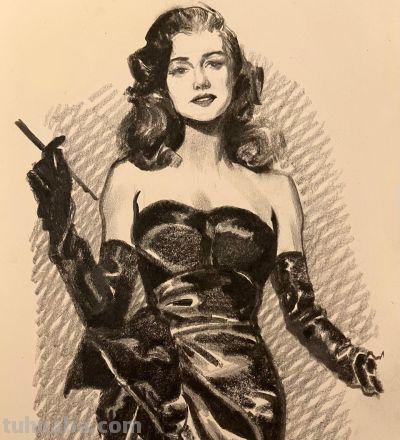 大笔触人体的造型能力，很强劲！列宾美院李敏诗速写作品 - 图画吧TUHUABA