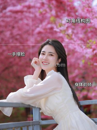 樱花拍照不扭捏，几个姿势技巧，诗意浪漫美如画，赞爆朋友圈 - 图画吧TUHUABA