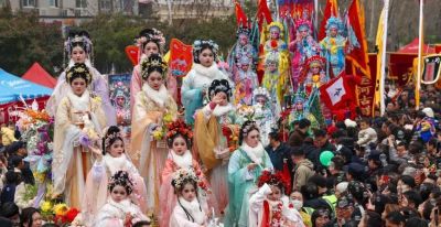 视觉安阳丨滑县道口古会：6000余人上演民俗版Cosplay！ - 图画吧TUHUABA