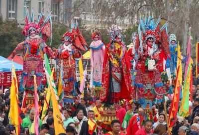 视觉安阳丨滑县道口古会：6000余人上演民俗版Cosplay！ - 图画吧TUHUABA
