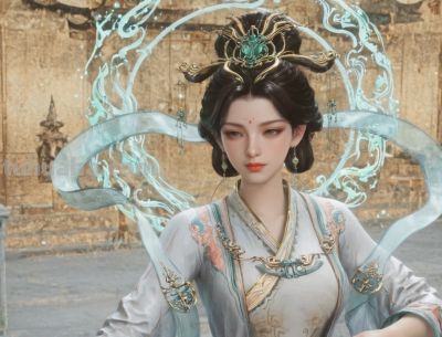 国漫女神壁纸美图（西王母篇） - 图画吧TUHUABA