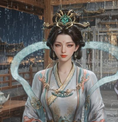 国漫女神壁纸美图（西王母篇） - 图画吧TUHUABA