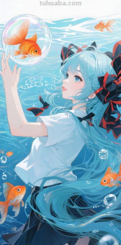 动漫壁纸女｜你是这世间一切美好事情的前提。 - 图画吧TUHUABA