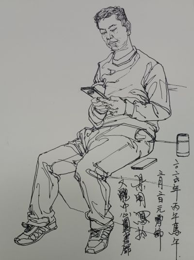 速写作品 - 图画吧TUHUABA