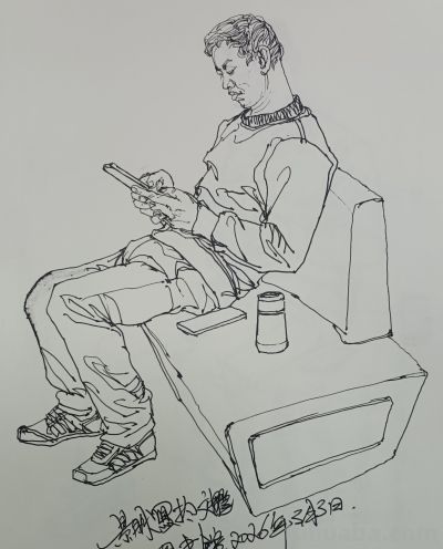 速写作品 - 图画吧TUHUABA