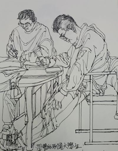 速写作品 - 图画吧TUHUABA