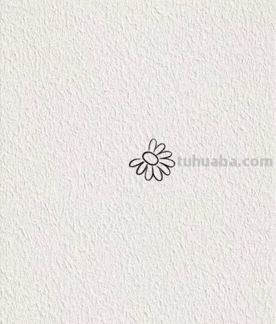 简笔绘就小花初绽 天真烂漫丨画个简笔画分享 - 图画吧TUHUABA
