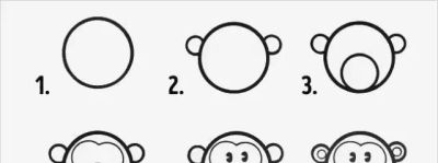 亲子技能 | 在圆上添上几笔就可以画出的10个小动物 - 图画吧TUHUABA