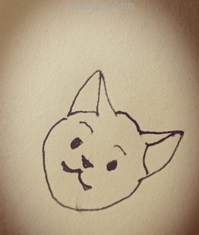 简笔画|家猫，人间小温暖 简笔藏温柔 - 图画吧TUHUABA