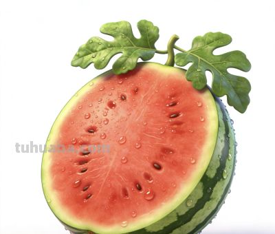 手绘水果高清合集，色彩鲜亮细节逼真，视觉效果太惊艳 - 图画吧TUHUABA