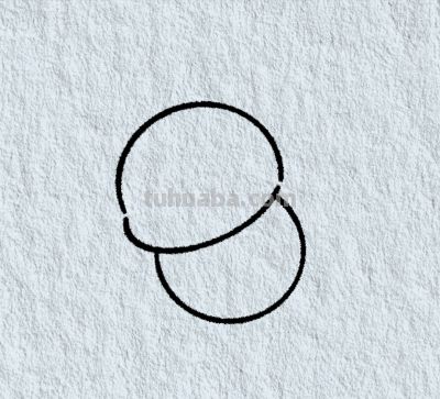 简笔画每日更新之可爱小蜜蜂 - 图画吧TUHUABA