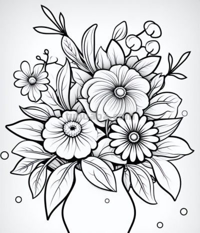 原来画花卉，这么简单 - 图画吧TUHUABA