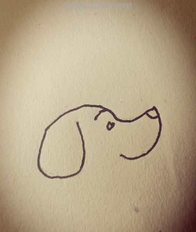 简笔画|家狗，寥寥线条写尽一生陪伴 - 今日头条