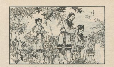 翠鸟衣-湖南美术出版社1983 郑一呼 绘 - 图画吧TUHUABA