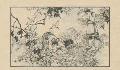 翠鸟衣-湖南美术出版社1983 郑一呼 绘 - 图画吧TUHUABA