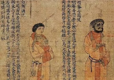 清朝画师笔下的外国人：清一色的亚洲脸，民族服装各具特色 - 图画吧TUHUABA