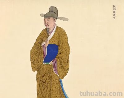 清朝画师笔下的外国人：清一色的亚洲脸，民族服装各具特色 - 图画吧TUHUABA
