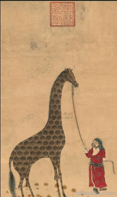 清朝画师笔下的外国人：清一色的亚洲脸，民族服装各具特色 - 图画吧TUHUABA