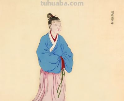 清朝画师笔下的外国人：清一色的亚洲脸，民族服装各具特色 - 图画吧TUHUABA