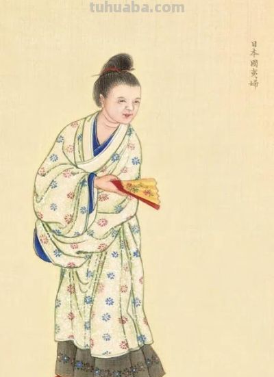 清朝画师笔下的外国人：清一色的亚洲脸，民族服装各具特色 - 图画吧TUHUABA