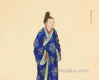 清朝画师笔下的外国人：清一色的亚洲脸，民族服装各具特色 - 图画吧TUHUABA