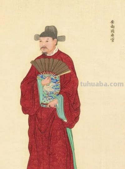 清朝画师笔下的外国人：清一色的亚洲脸，民族服装各具特色 - 图画吧TUHUABA