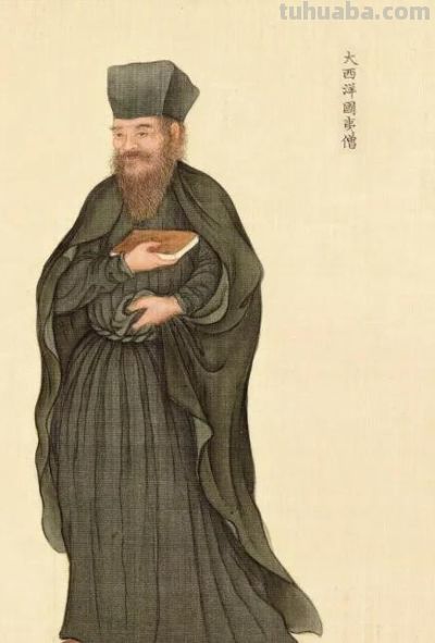 清朝画师笔下的外国人：清一色的亚洲脸，民族服装各具特色 - 图画吧TUHUABA