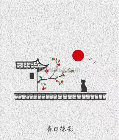 简笔画｜古风掠影 - 今日头条