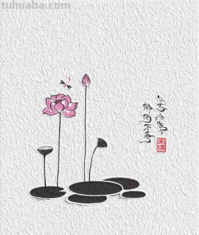 简笔画｜古风掠影 - 图画吧TUHUABA