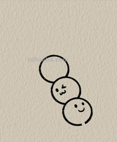 简笔画每日更新之可爱糖葫芦 - 图画吧TUHUABA