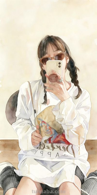 水彩效果，可以直接照着画？Ai转换只要几秒钟！ - 图画吧TUHUABA