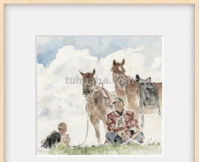 Ai生成的水彩效果图，直接照着画，有意义吗？ - 图画吧TUHUABA