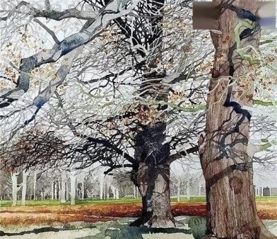 英国写实派水彩画家伊恩·西达威作品 - 图画吧TUHUABA