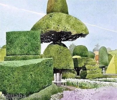 英国写实派水彩画家伊恩·西达威作品 - 图画吧TUHUABA