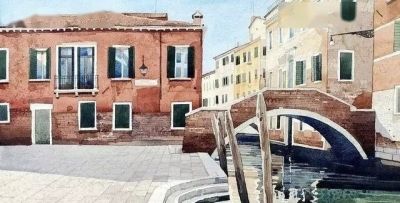 英国写实派水彩画家伊恩·西达威作品 - 图画吧TUHUABA