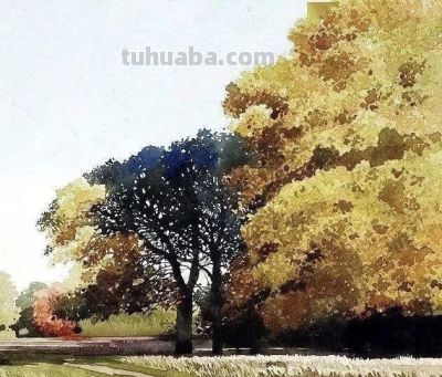 英国写实派水彩画家伊恩·西达威作品 - 图画吧TUHUABA