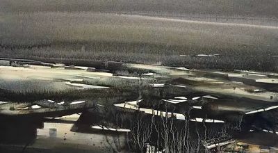 丁寺钟｜湖畔青澜·首届全国青年水彩画作品邀请展特邀艺术家 - 图画吧TUHUABA