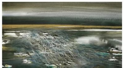 丁寺钟｜湖畔青澜·首届全国青年水彩画作品邀请展特邀艺术家 - 图画吧TUHUABA