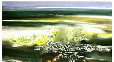 丁寺钟｜湖畔青澜·首届全国青年水彩画作品邀请展特邀艺术家 - 图画吧TUHUABA