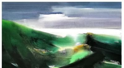 丁寺钟｜湖畔青澜·首届全国青年水彩画作品邀请展特邀艺术家 - 图画吧TUHUABA