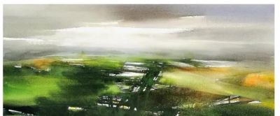 丁寺钟｜湖畔青澜·首届全国青年水彩画作品邀请展特邀艺术家 - 图画吧TUHUABA