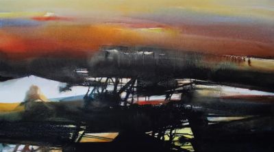 丁寺钟｜湖畔青澜·首届全国青年水彩画作品邀请展特邀艺术家 - 图画吧TUHUABA